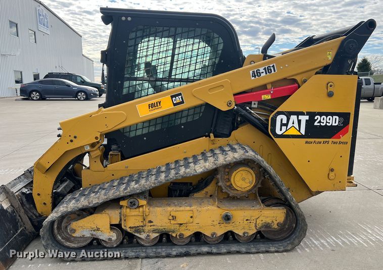image for item DO2172 2019 Caterpillar 299D2  skid steer loader