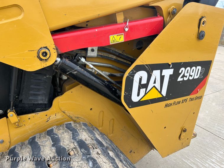 image for item DO2172 2019 Caterpillar 299D2  skid steer loader
