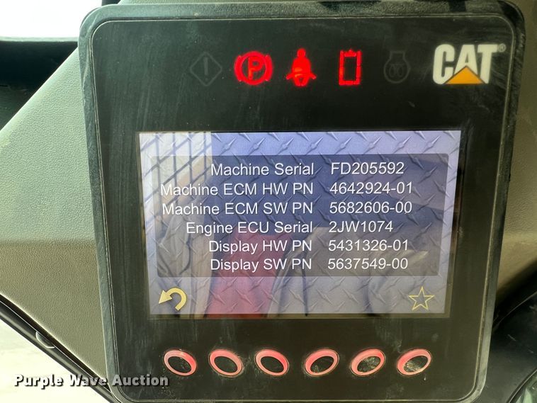 image for item DO2172 2019 Caterpillar 299D2  skid steer loader