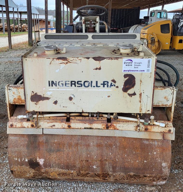 image for item DO3465 1998 Ingersoll Rand DD32  double drum vibratory roller