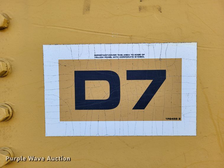 image for item DO3473 Caterpillar D7F  dozer
