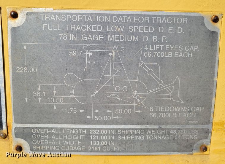 image for item DO3473 Caterpillar D7F  dozer