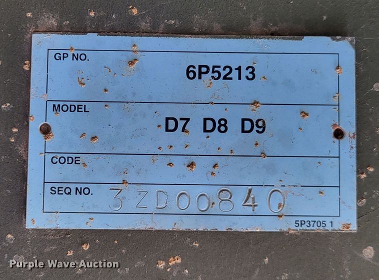 image for item DO3475 1988 Caterpillar D7G  dozer