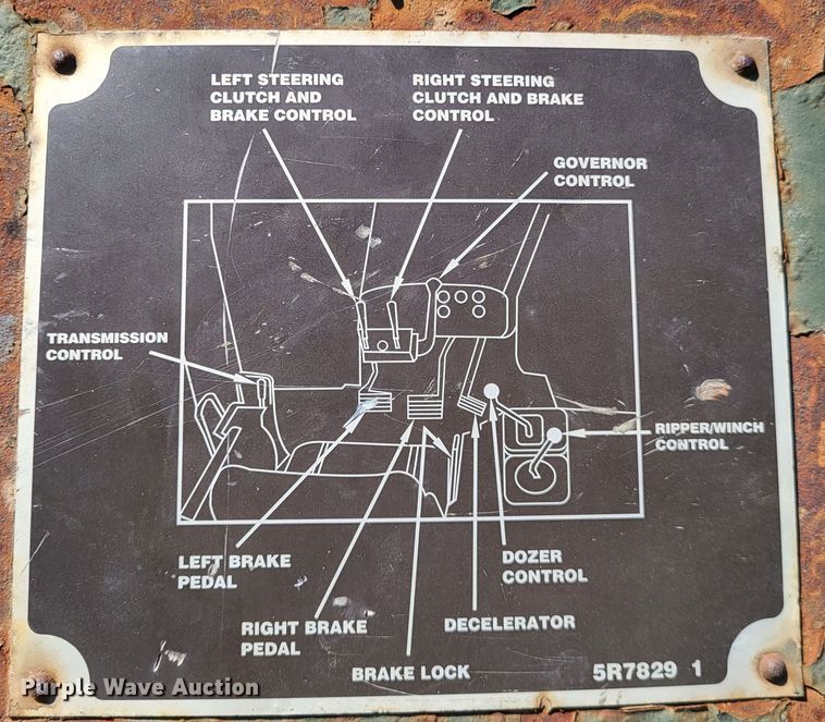 image for item DO3475 1988 Caterpillar D7G  dozer