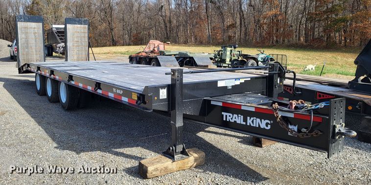 image for item DO3476 2021 Trail King TK60LP  equipment trailer