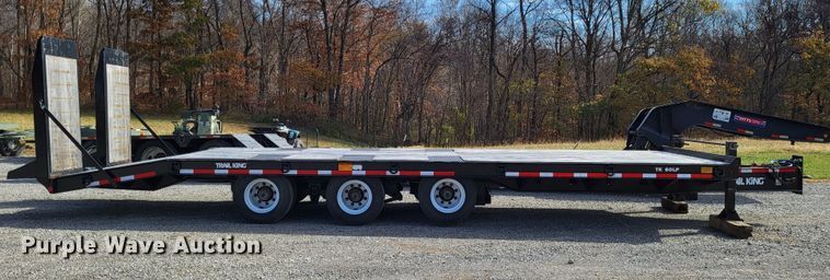 image for item DO3476 2021 Trail King TK60LP  equipment trailer