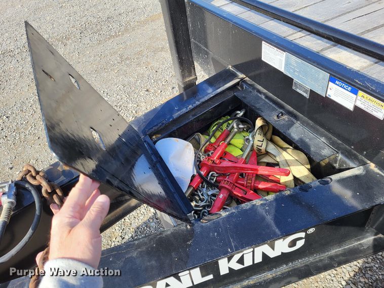 image for item DO3476 2021 Trail King TK60LP  equipment trailer