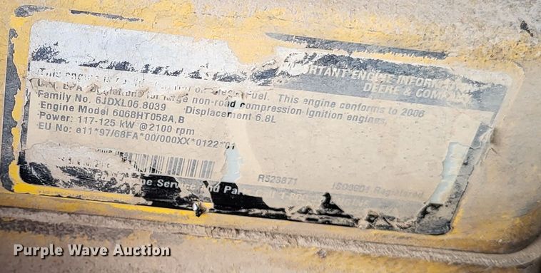 image for item DO3481 2007 John Deere 750J LGP  dozer