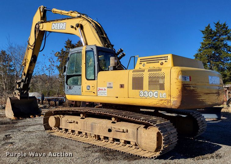 image for item DO3487 2005 John Deere 330C LC  excavator
