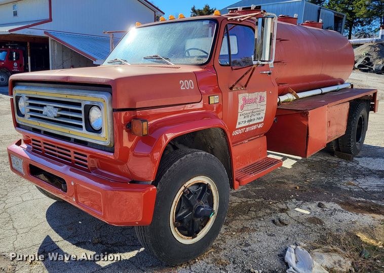 image for item DO3492 1980 Chevrolet 70  water truck
