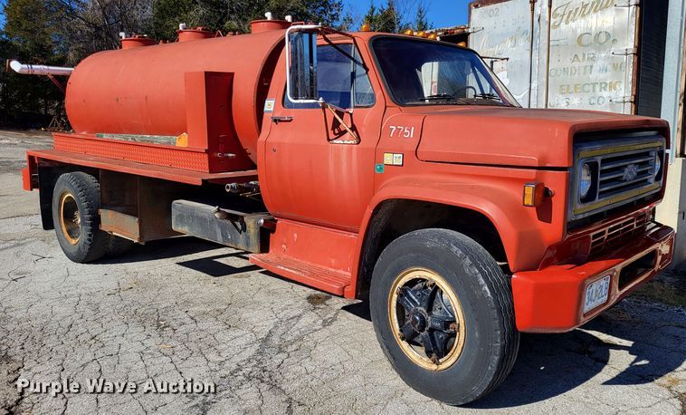 image for item DO3492 1980 Chevrolet 70  water truck