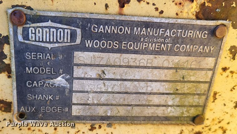 image for item DO3497 Gannon  35"W excavator bucket