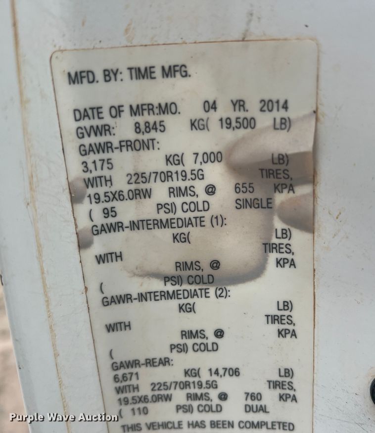 image for item DO8871 2014 Ford F550 Super Duty  bucket truck