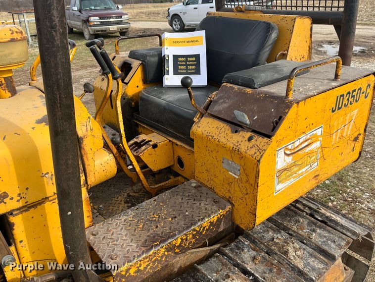 image for item DP0451 1978 John Deere 350C  dozer