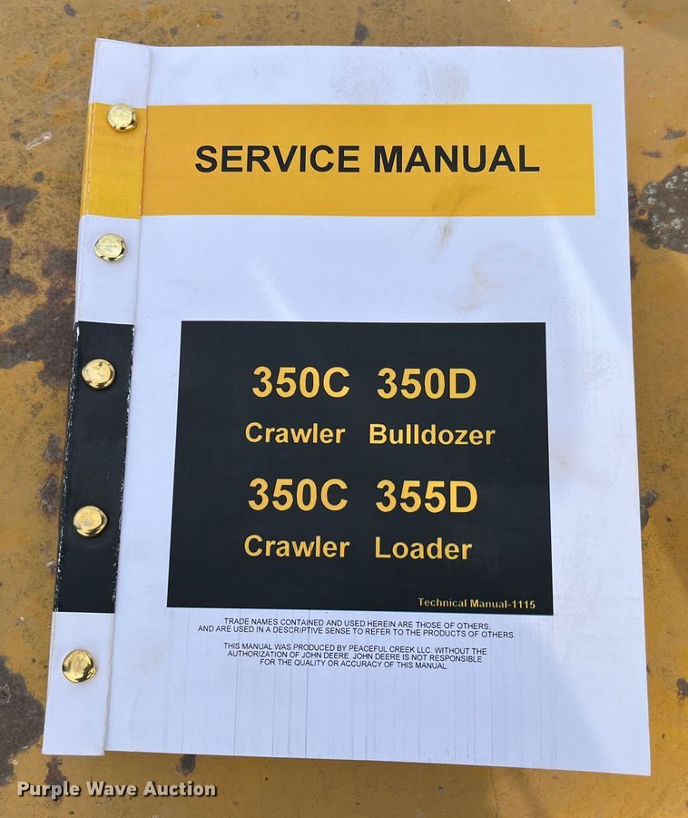 image for item DP0451 1978 John Deere 350C  dozer