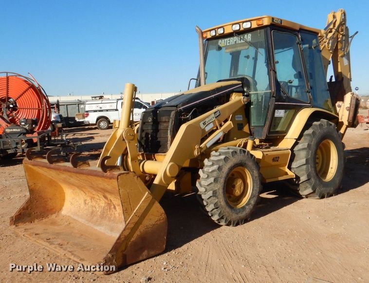 image for item DQ1895 2003 Caterpillar 420D  backhoe