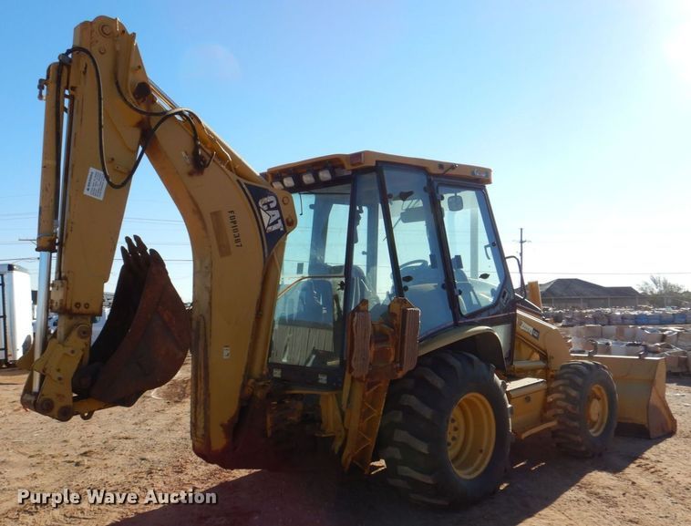 image for item DQ1895 2003 Caterpillar 420D  backhoe