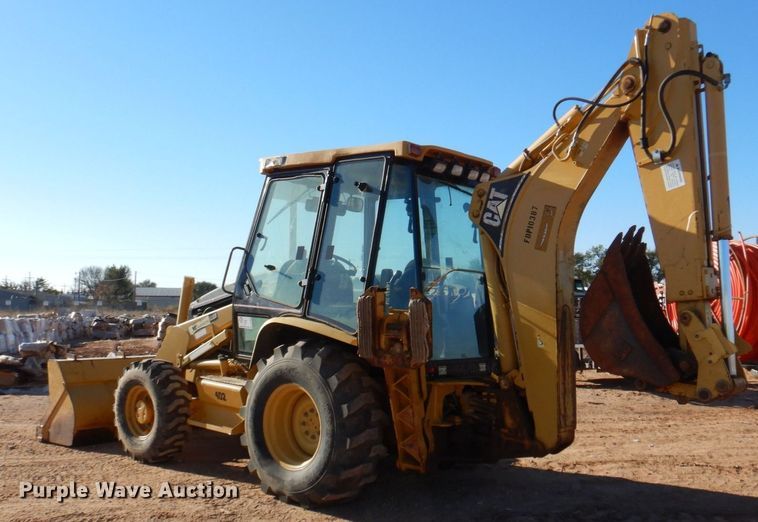image for item DQ1895 2003 Caterpillar 420D  backhoe
