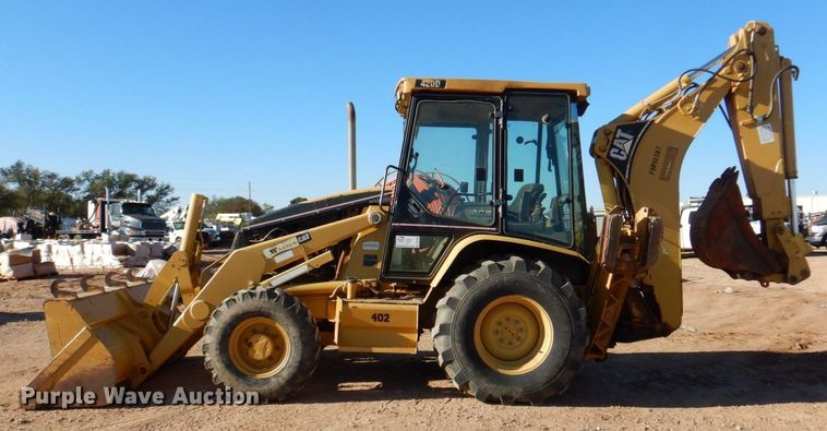 image for item DQ1895 2003 Caterpillar 420D  backhoe
