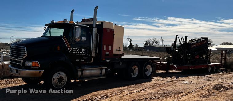 image for item DQ1896 2010 Ditch Witch JT3020 Mach 1  directional boring unit with truck and trailer