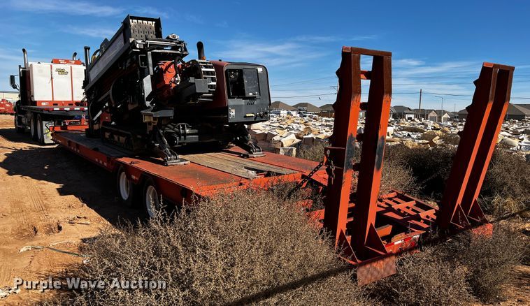image for item DQ1896 2010 Ditch Witch JT3020 Mach 1  directional boring unit with truck and trailer