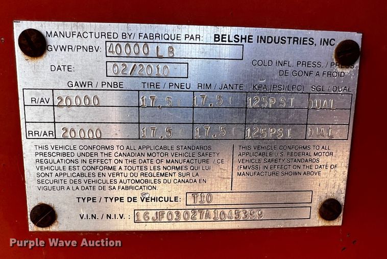 image for item DQ1896 2010 Ditch Witch JT3020 Mach 1  directional boring unit with truck and trailer