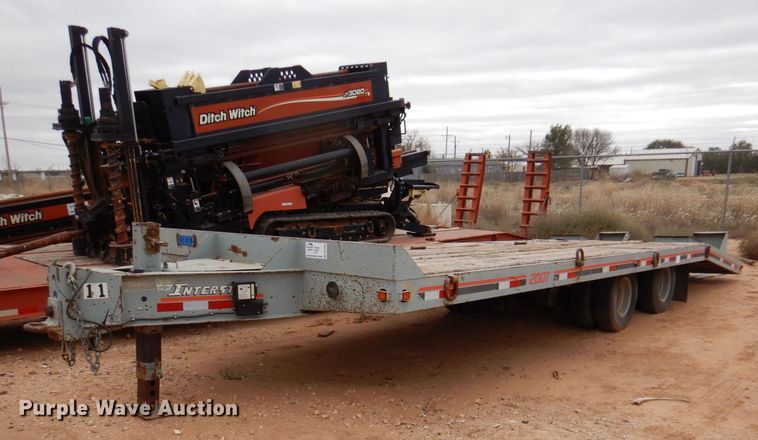 image for item DQ1899 2018 Interstate 20DT  equipment trailer