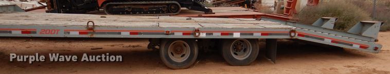 image for item DQ1899 2018 Interstate 20DT  equipment trailer