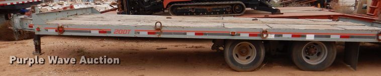 image for item DQ1899 2018 Interstate 20DT  equipment trailer