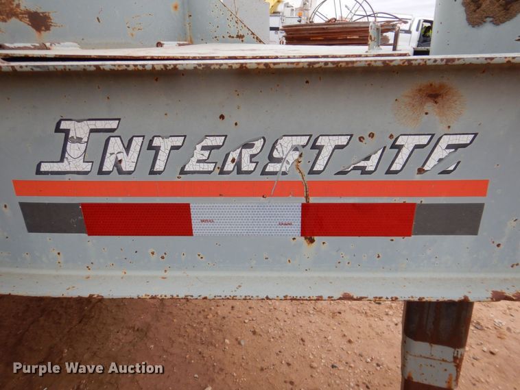 image for item DQ1899 2018 Interstate 20DT  equipment trailer