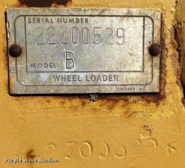 image for item DQ1916 1981 Caterpillar 950B  wheel loader