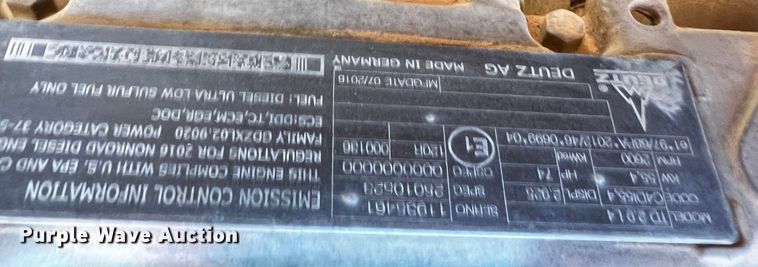 image for item DQ1918 2017 Ditch Witch JT20  directional boring unit