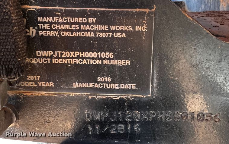 image for item DQ1918 2017 Ditch Witch JT20  directional boring unit