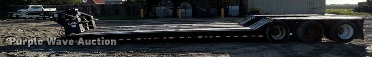 image for item DQ1925 1999 Eager Beaver 50GSL  lowboy equipment trailer