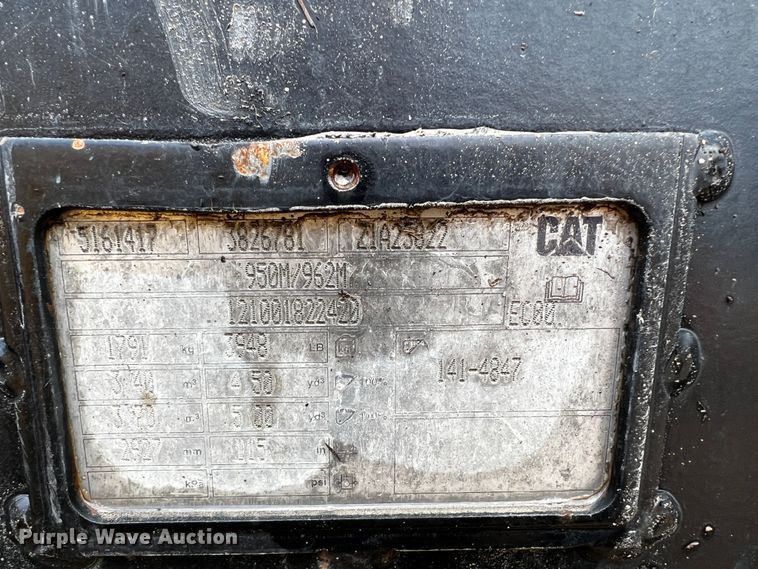 image for item DQ1926 2019 Caterpillar 950M  wheel loader