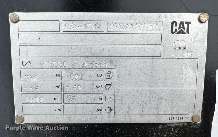 image for item DQ1927 2019 Caterpillar 420F2 IT  backhoe