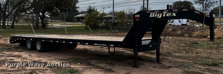 image for item DQ1929 2016 Big Tex 25GNHD  equipment trailer