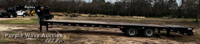 image for item DQ1929 2016 Big Tex 25GNHD  equipment trailer