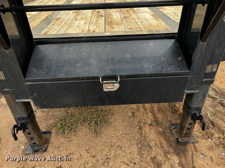 image for item DQ1929 2016 Big Tex 25GNHD  equipment trailer