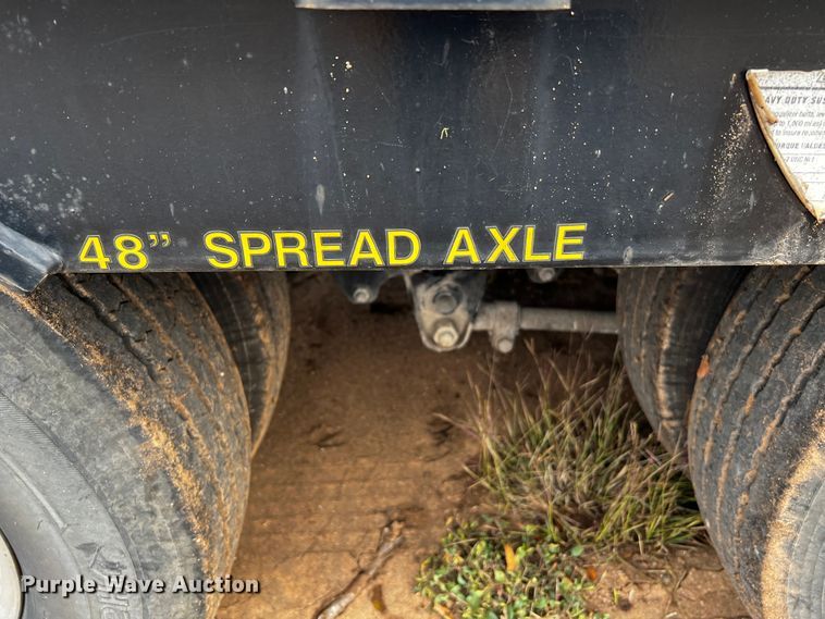 image for item DQ1929 2016 Big Tex 25GNHD  equipment trailer