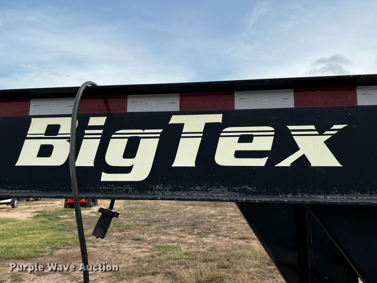 image for item DQ1929 2016 Big Tex 25GNHD  equipment trailer