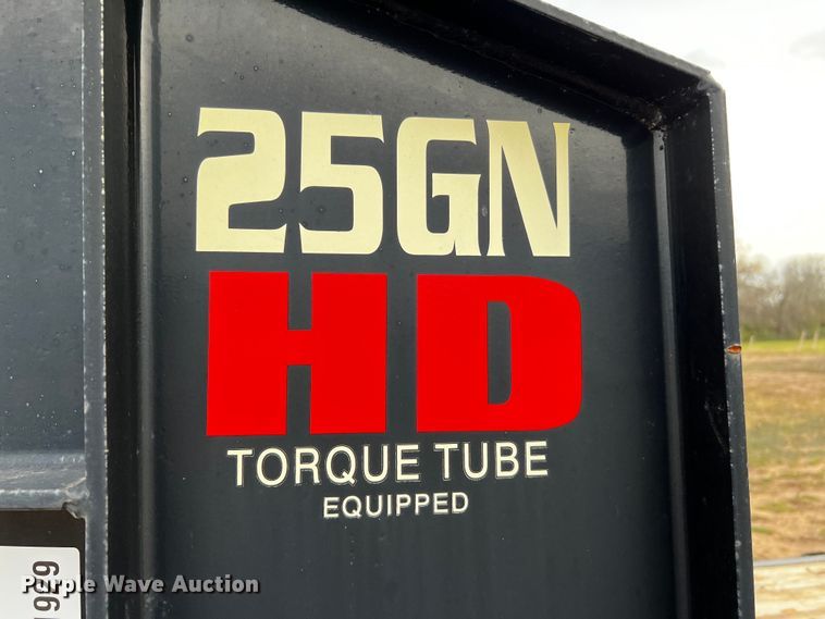 image for item DQ1929 2016 Big Tex 25GNHD  equipment trailer
