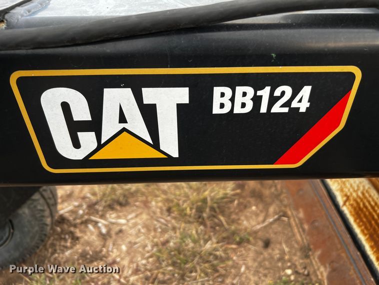 image for item DQ1931 2019 Caterpillar BB124  skid steer box blade