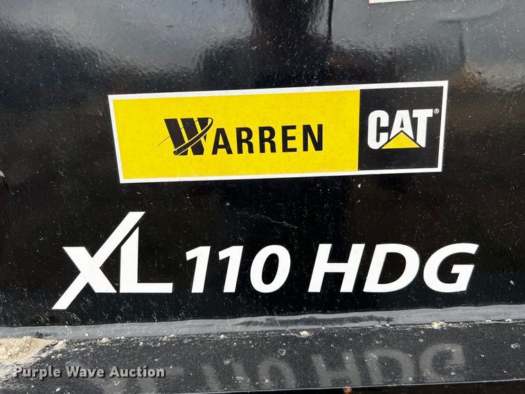 image for item DQ1934 2019 XL Specialized Trailers XL100 HDG  lowboy equipment trailer