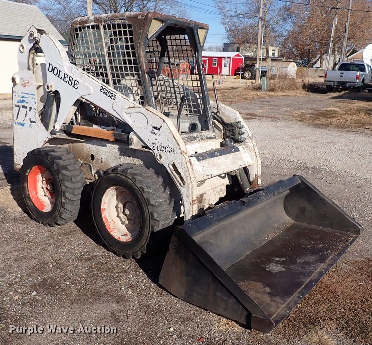 image for item DQ4955 Bobcat 773  skid steer loader