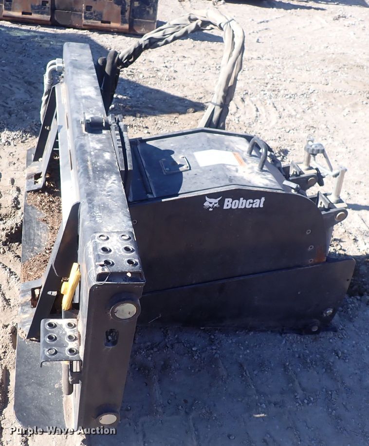 Bobcat skid steer cold planer in Wichita, KS | Item DQ5012 sold