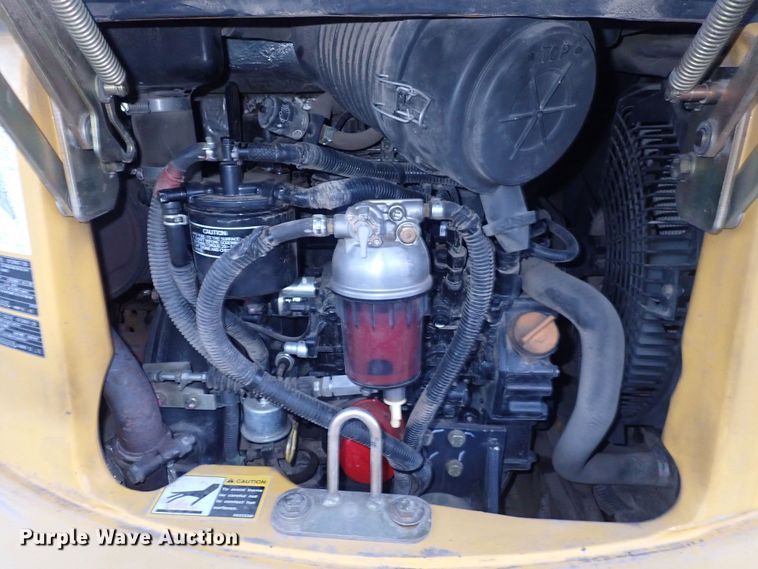 image for item DQ5016 2012 John Deere 35D  mini excavator