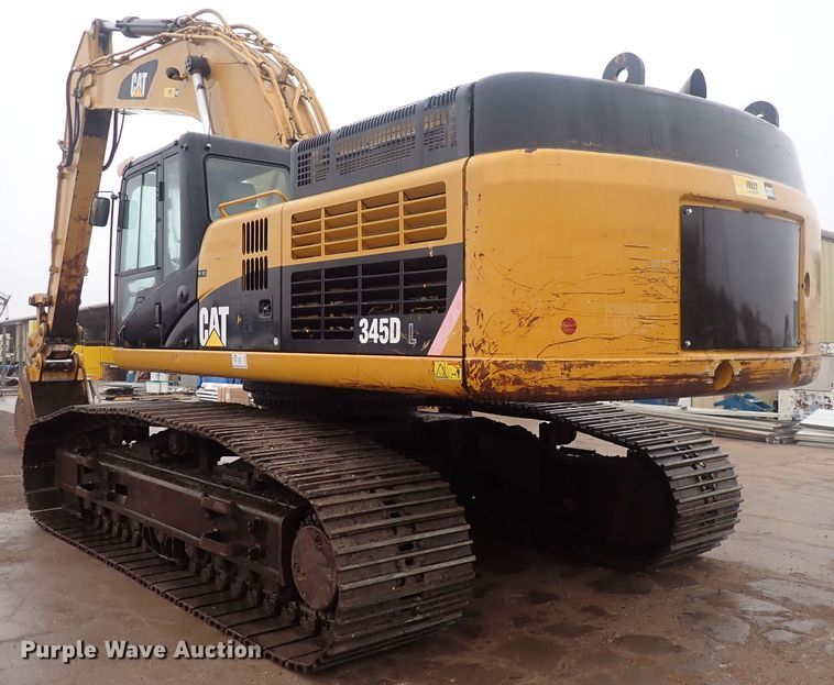 image for item DQ5031 2011 Caterpillar 345D L  excavator