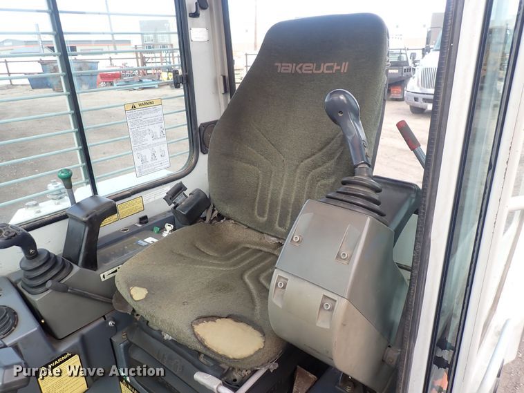 image for item DQ5042 2008 Takeuchi TB153FR  mini excavator