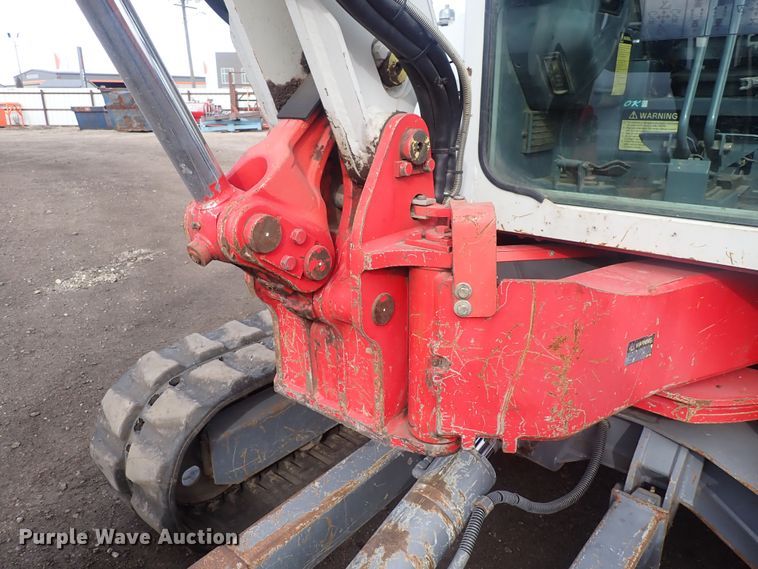 image for item DQ5042 2008 Takeuchi TB153FR  mini excavator